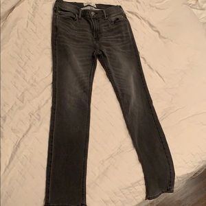 Boys black Abercrombie jeans 15/16